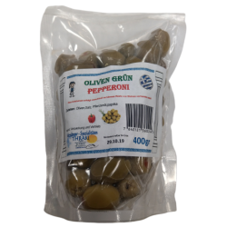 Oliven Grün Pep 400g